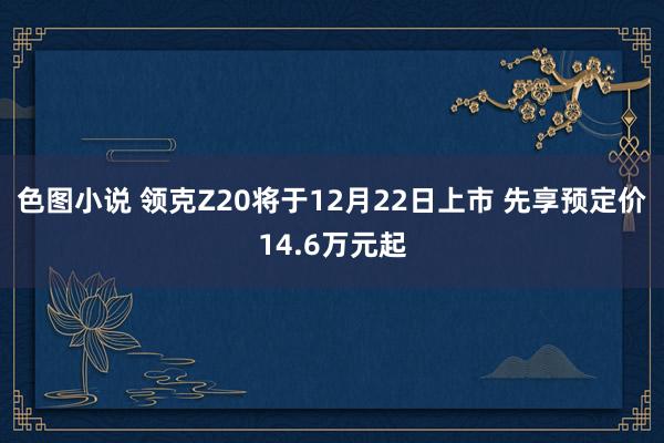 色图小说 领克Z20将于12月22日上市 先享预定价14.6万元起