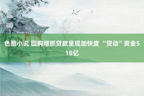 色图小说 回购增抓贷款呈现加快度 “贷动”资金518亿