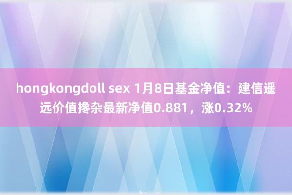 hongkongdoll sex 1月8日基金净值：建信遥远价值搀杂最新净值0.881，涨0.32%